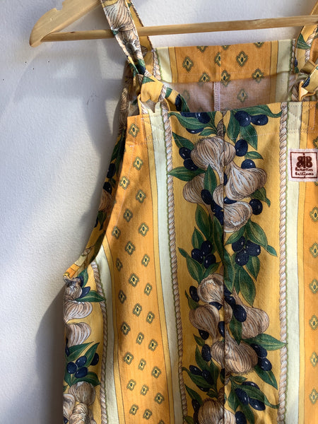 Butterflies in Ballgowns Garlic and Olive Short Overalls