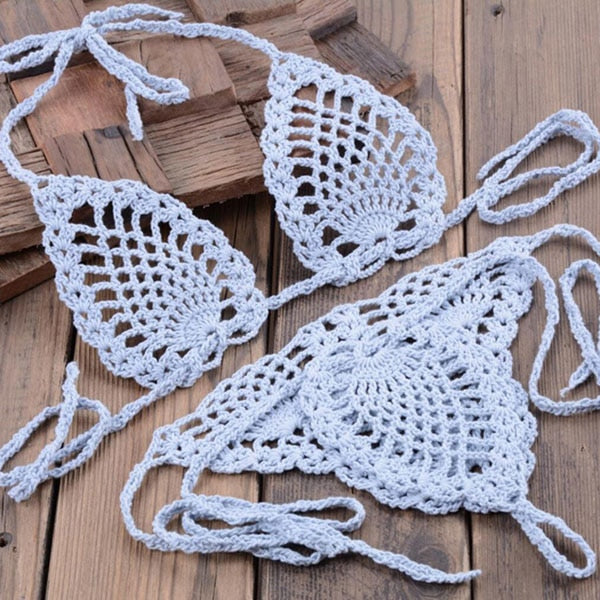 Handmade Crochet Micro Bikini Set