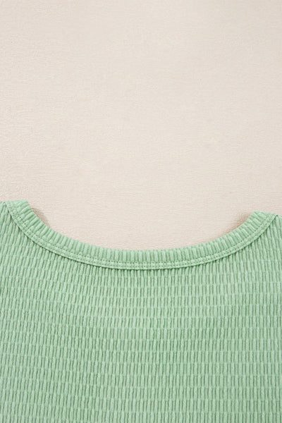 Cozy Women's Long Sleeve Textured Knit Pullover in Soft Grey - Relaxed Fit for Trendy, Everyday Style