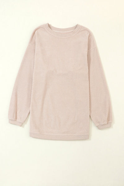 Cozy Women's Vintage Graphic Sweatshirt - Trendy Casual Style in Soft Pastels for Everyday Comfort and Chic Layering