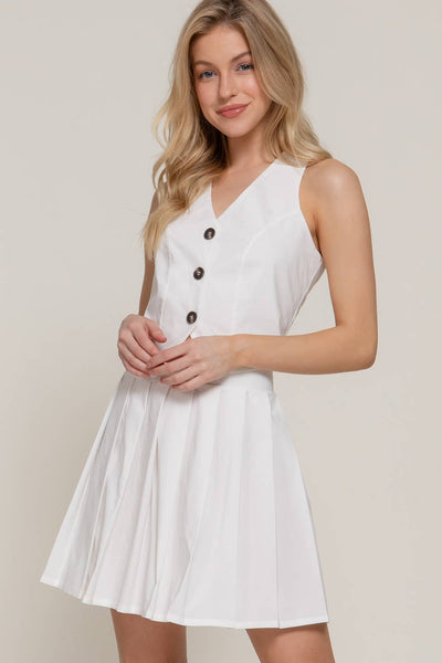 Sahara V-Neck Button Down Vest