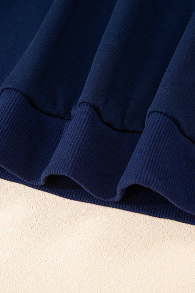 Chic Women's Varsity Sweatshirt and Skirt Set in Cozy Fit - Ideal for Casual Outings and Sporty Styles