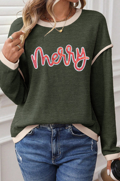 Chic Women's Soft Cotton Long Sleeve Graphic Tee for Casual Outfits and Stylish Layering, Ideal for Everyday Wear