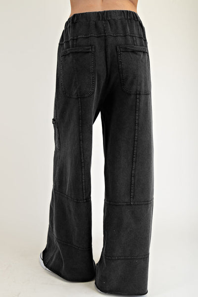 Olive Green Flowy Cargo Pants for Women - Stylish, Comfortable, and Versatile for Effortless Everyday Wear