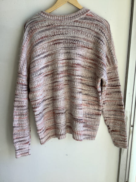 Vintage Textured Knit Sweater