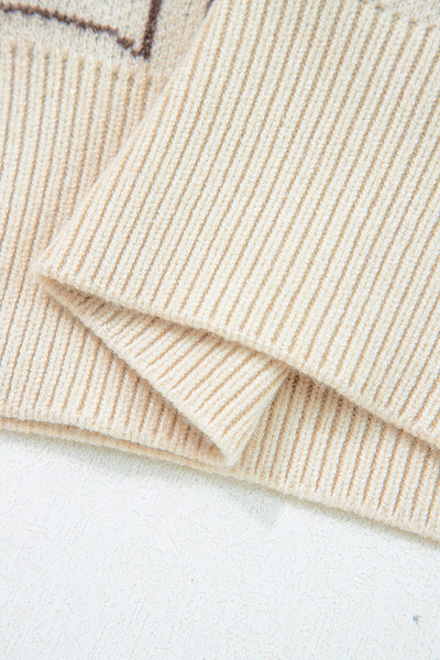 Women's Chic Women's Western-Style Cozy Knit Sweaters for Casual Outings - Perfect Layering Pieces in Trendy Colors