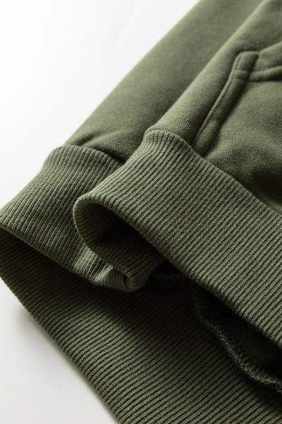 Women's Women’s Olive Green 'Merry' Varsity Graphic Hoodie