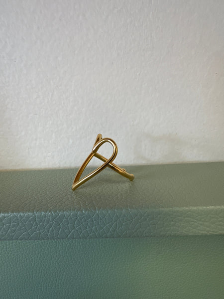 Standout Boutique Love Your Heart Out Gold Ring