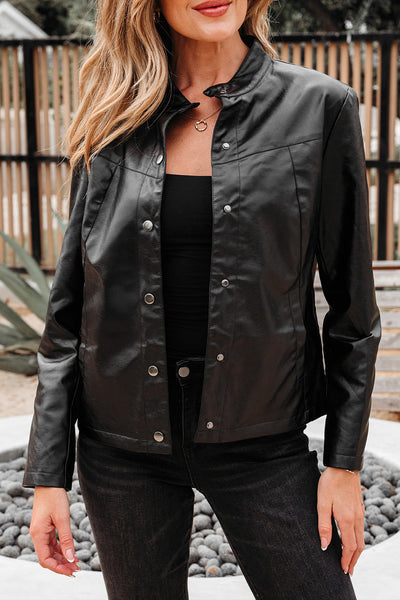 Trendy Black Boxy Jacket for Women | Stylish Relaxed Fit Outerwear for Effortless Everyday Chic