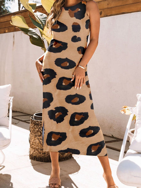 Size Curve Dresses Plus Size Loose Elegant Floral Pattern Stitching Midi Dress