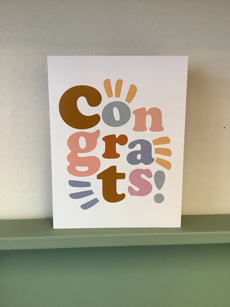 Chelsey Freyta Congrats Card