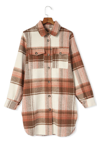 Long sleeve cardigan solid color coat long top for women