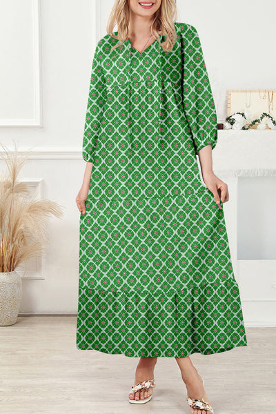 "Elegant Women's Cotton Maxi Dress - Stylish T-Shirt Design with Flattering Fit for Effortless Summer Chic"