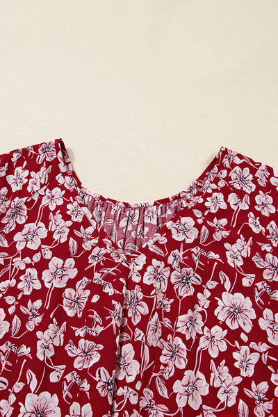 Elegant Plus Size Women's Floral Maxi Dress - Flowy, Comfortable Style Perfect for Special Occasions and Everyday Wear