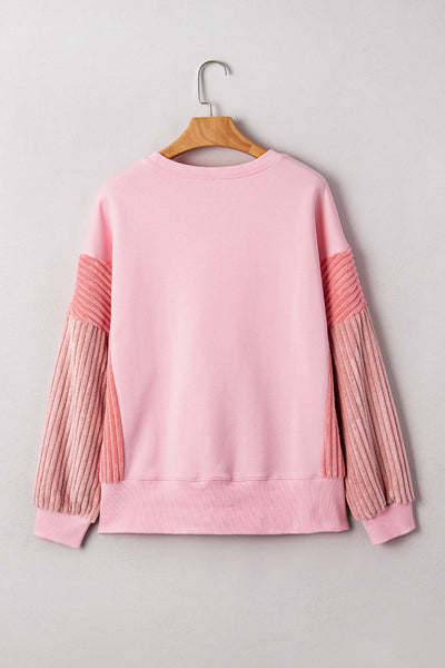 Women's Sequin Graphic Sweatshirt in Stylish Casual Fit - Trendy, Comfortable, and Perfect for Everyday Wear