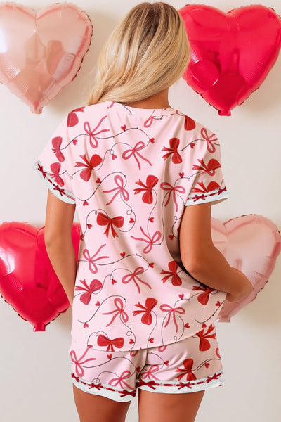 Cozy Red Pajama Set for Women - Soft Cotton Sleepwear with Relaxed Fit for Ultimate Home Comfort and Style