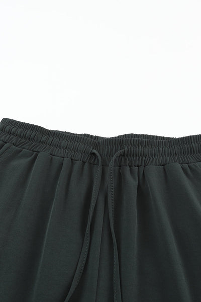 Stylish Low Rise Cotton Leggings with Button Detail