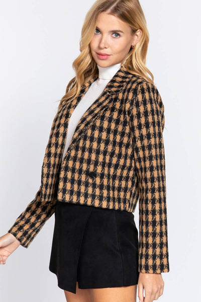 Camden Houndstooth Blazer