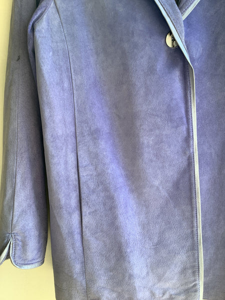 Vintage Danier Suede Jacket - Lilac