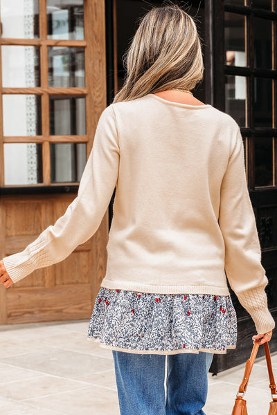 Vibrant Oversized Patchwork Sweater for Women - Cozy Knit Jumper Perfect for Casual Fall and Winter Outfits