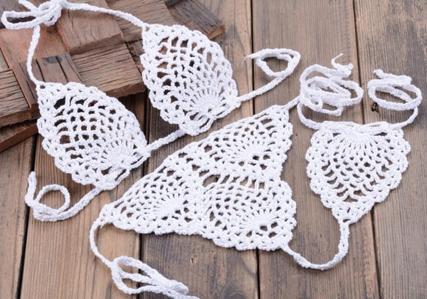 Handmade Crochet Micro Bikini Set