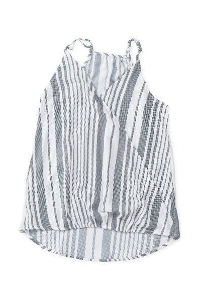 Stylish V-Neck Tank Tops with Printed Design