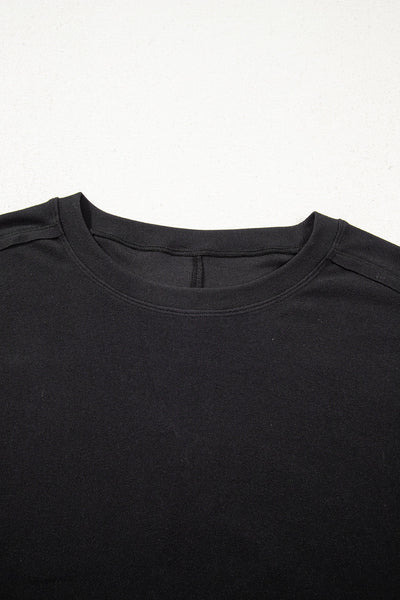 Stylish Black Women's Casual Blouse - Comfortable Fit for Everyday Wear & Versatile Outfits