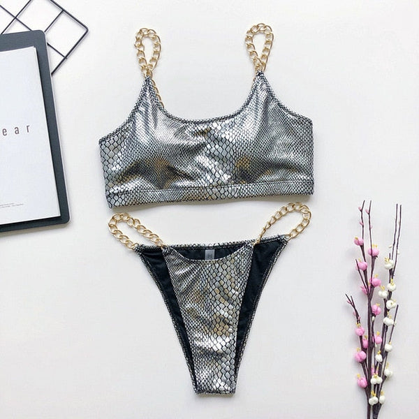 Chain Bikini Set