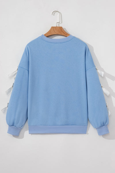 Soft Casual Women's Crew Neck Sweatshirt Cozy Comfort for Everyday Wear in Stylish Colors