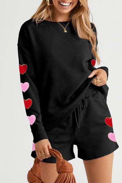 Cozy Round Neck Faux Fur Long Sleeve Sweater