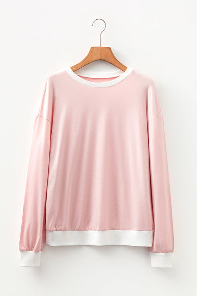 Stylish Women's Soft Cotton Striped Long Sleeve Top - Casual Fit for Effortless Everyday Comfort and Fashion