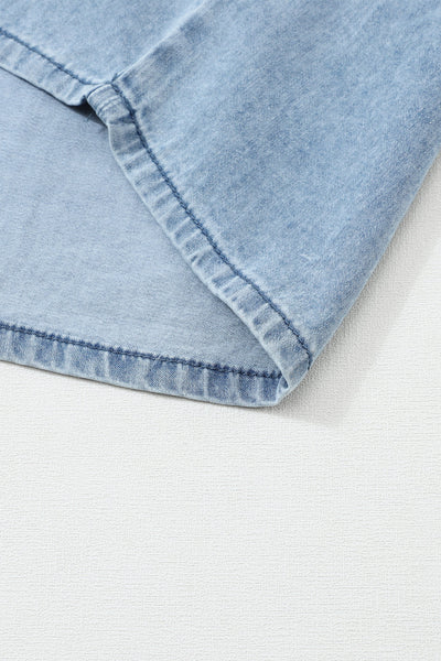 Stylish Single-Breasted Blouses with Ruffled Lapel