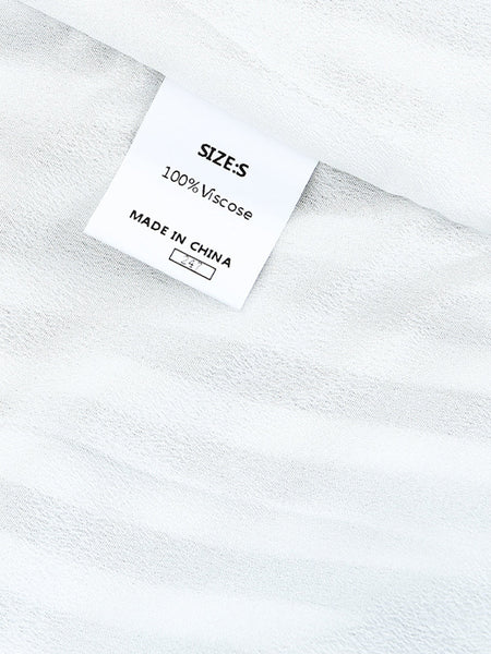 Check Print Buttons Lace-Up Shirt Dress