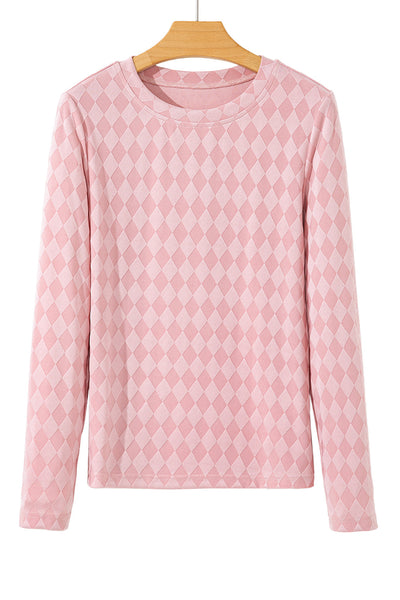 Trendy Women's Pink Casual Top - Comfortable Fit & Stylish Design for Effortless Everyday Outfits