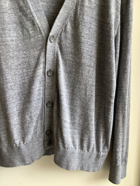 Gap Classic Grey Button-Up Cardigan