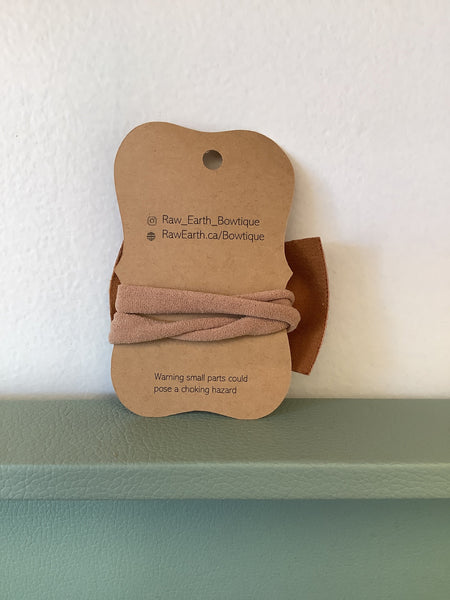 Raw Earth Bowtique Clay Lace Print Headband