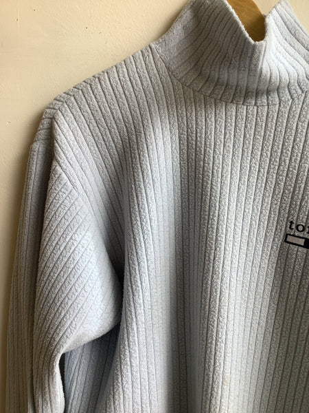 Y2K Tommy Hilfiger Ribbed Mockneck Sweater