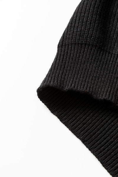Cozy Women's Black Hello Pumpkin Graphic Sweater - Casual Fall Style for Halloween Celebrations and Everyday Wear