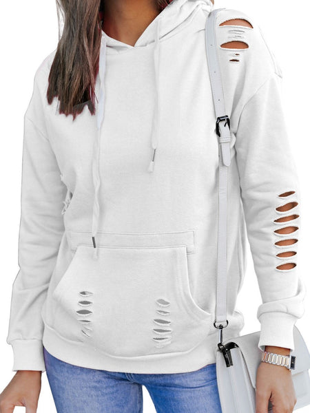 Zebra Patterned Waist-Tie Long Sleeve Top