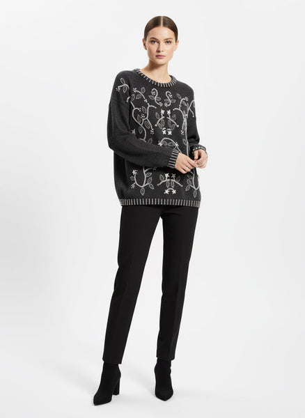 Victoria Harbour Beaded Sweater