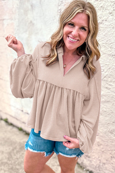 Women's Pastel Floral Print Babydoll Blouse - Flowy Short Sleeve Top for Effortless Casual Chic Style