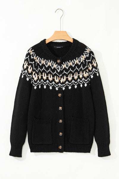 Cozy Knit Women's Western Cardigans for Layering - Trendy Colors & Relaxed Fit, Ideal for Casual Chic Style