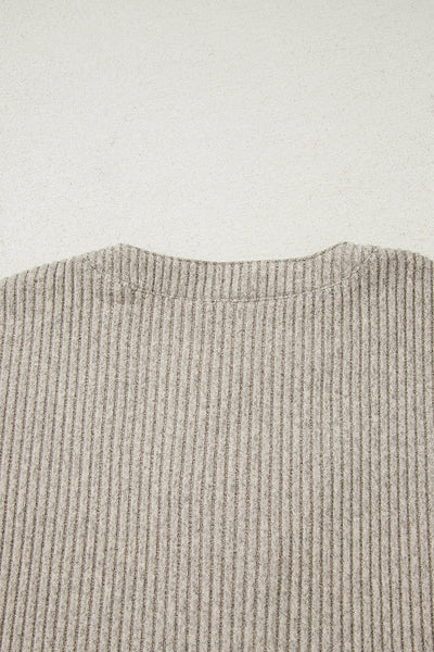 Women's Stylish Women's Long Sleeve Henley Knit Top in Soft Cotton - Casual Everyday Shirt for Effortless Chic Comfort