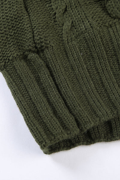 Hooded Fleece-Lined Toggle Coat