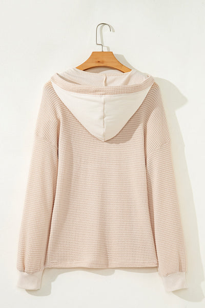 Cozy Women's Casual Hooded Long Sleeve Top in Soft Cotton Perfect for Everyday Wear and Weekend Adventures