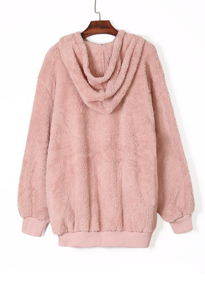 Cozy Women's Plush Pullover Sweatshirt - Soft, Relaxed Fit for Casual Outings & Lounging Year-Round