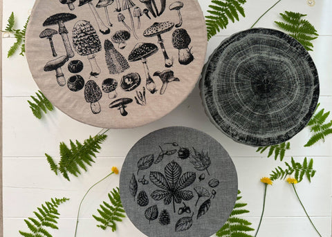 Bowl Covers / The Woods / Set of 3