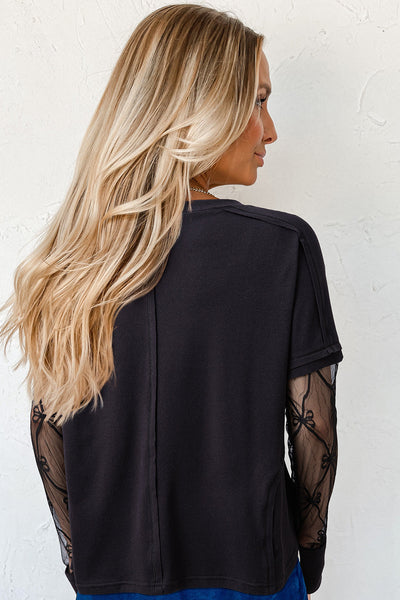 Stylish Black Women's Casual Blouse - Comfortable Fit for Everyday Wear & Versatile Outfits