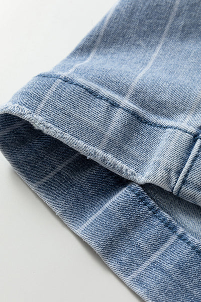 Stylish Women's Classic Blue Wide Leg JeansFlattering Fit for Effortless Comfort and Trendy Everyday Wear