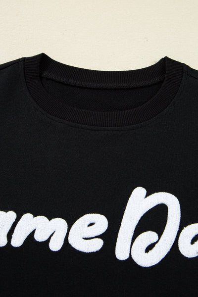 Chic Women's Comfort Fit Game Day Sweatshirt in Soft Fabric - Ideal for Sports Events and Casual Gatherings
